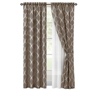Achim Home Furnishings Bombay Window Curtain Panel - Thumbnail 3